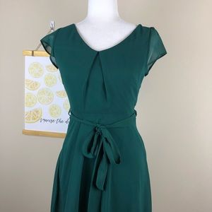 billie and blossom green dress